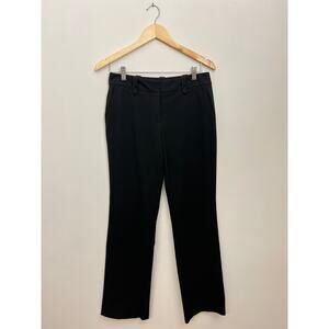 Talbots Black Signature Boot Leg Trousers Size 4